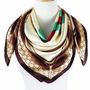 Large square head and neck scarf 🧣. ( Brand new)